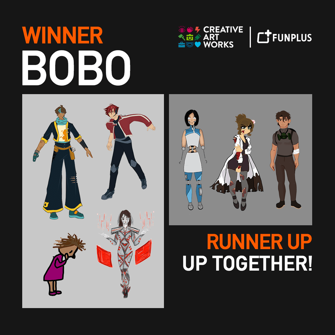 FunPlus_Creative Art Works - Winner and Runner Up_ Characters Design Program 2024